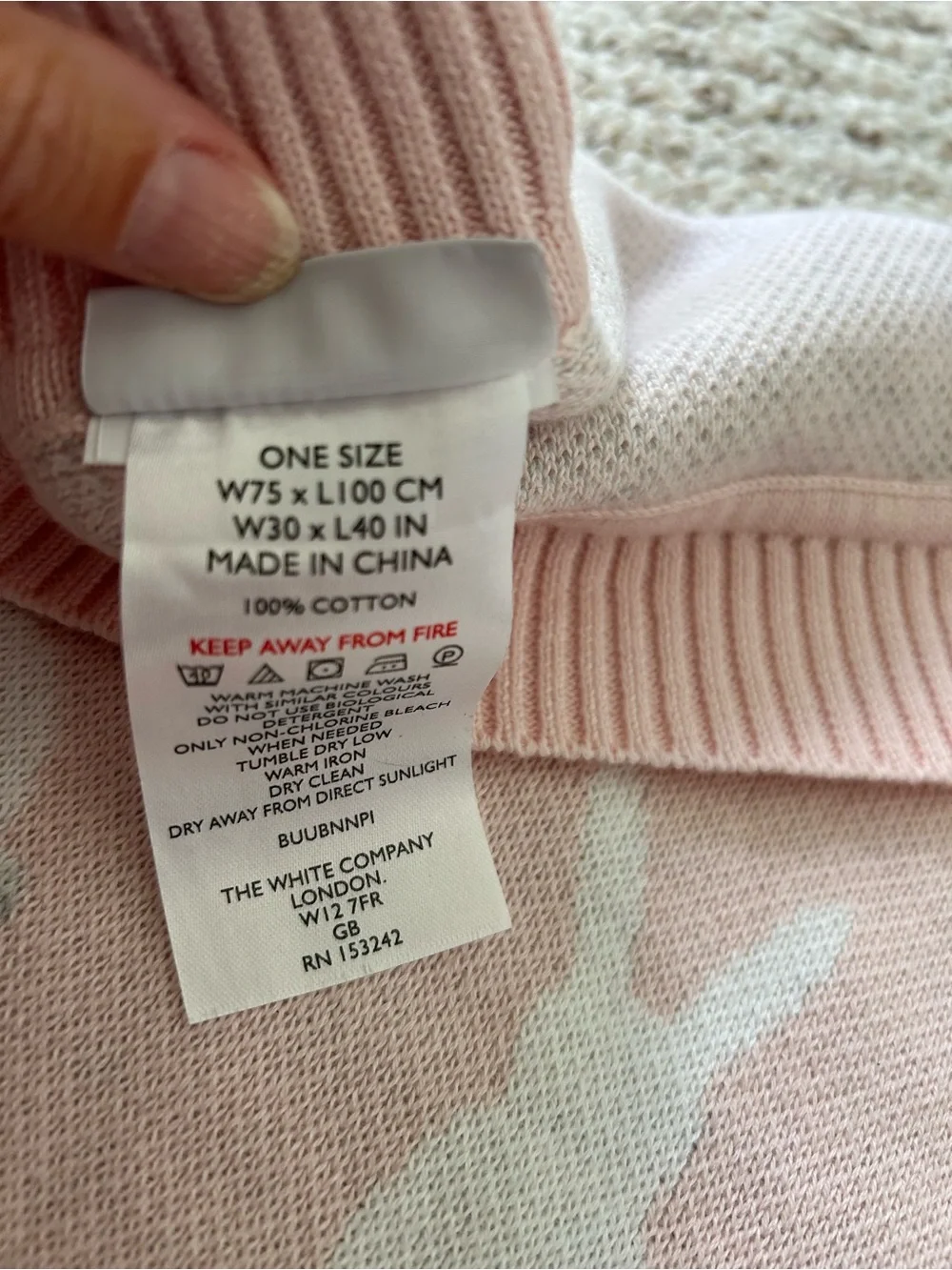 The White Company cosy practical